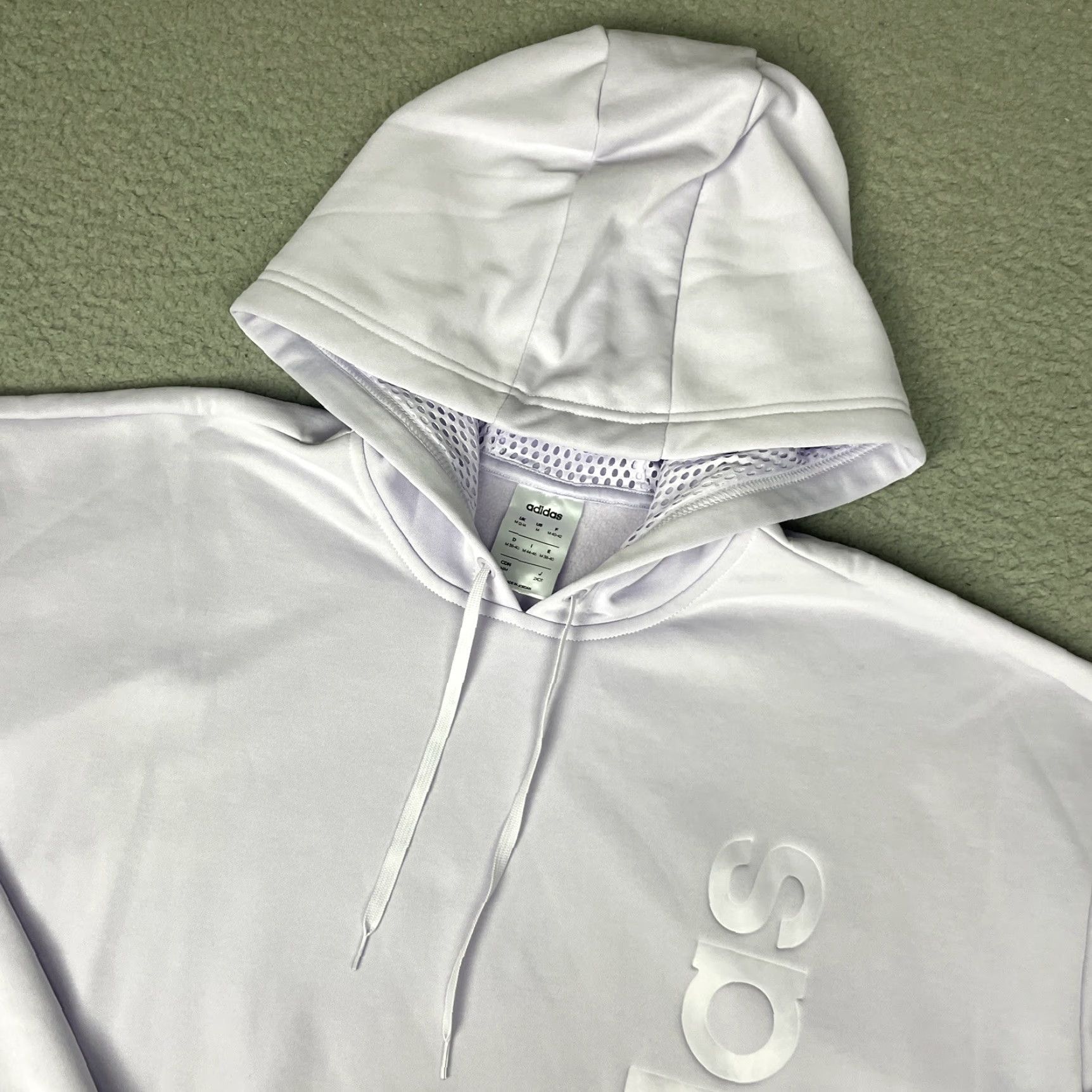 Adidas Adidas Sweatshirt Adult M Purple Hoodie Pullover Logo Pockets Crew Neck Athletic Sports - Adults Mens Hoodie Size US M / EU 48-50 / 2 - 5 Thumbnail