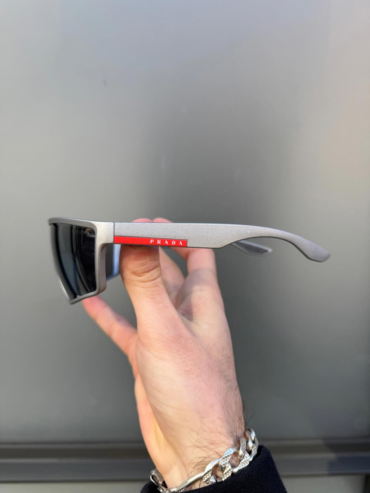 Prada Prada Linea Rossa Sunglasses Size ONE SIZE - 3 Thumbnail