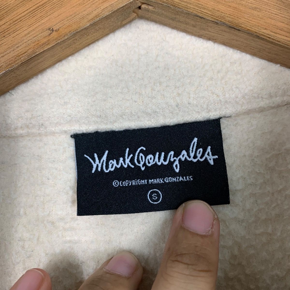 Japanese Brand MARK GONZALES Embroidery Big Logo Fleece Jacket #1889-C82 Size US S / EU 44-46 / 1 - 17 Thumbnail