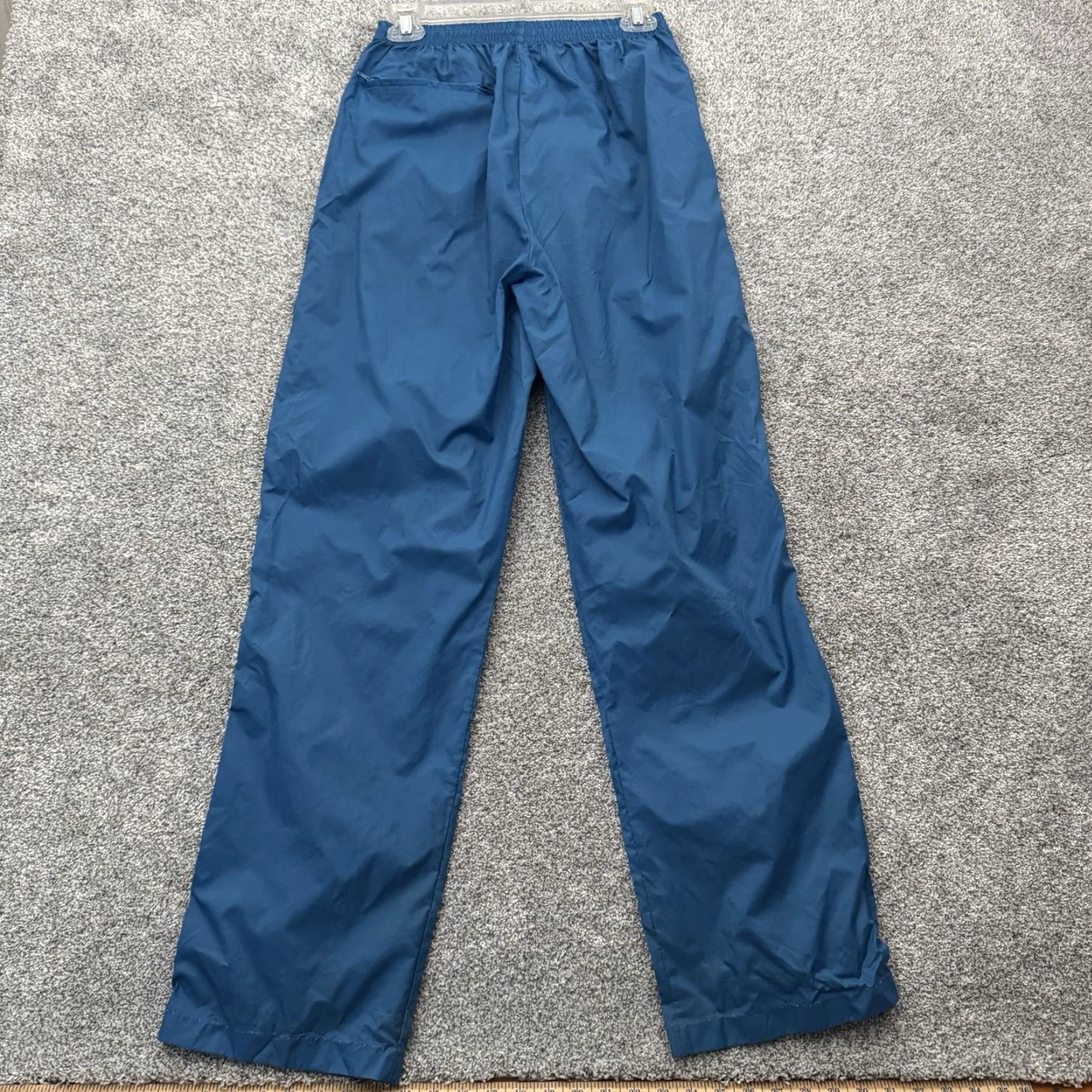 Adidas Adidas Nylon Track Pants Mens 26 Regular Blue 80s Vintage Athletic Gorpcore Streetwear Sweatpants Pants Mens Size US 26 / EU 42 - 3 Thumbnail