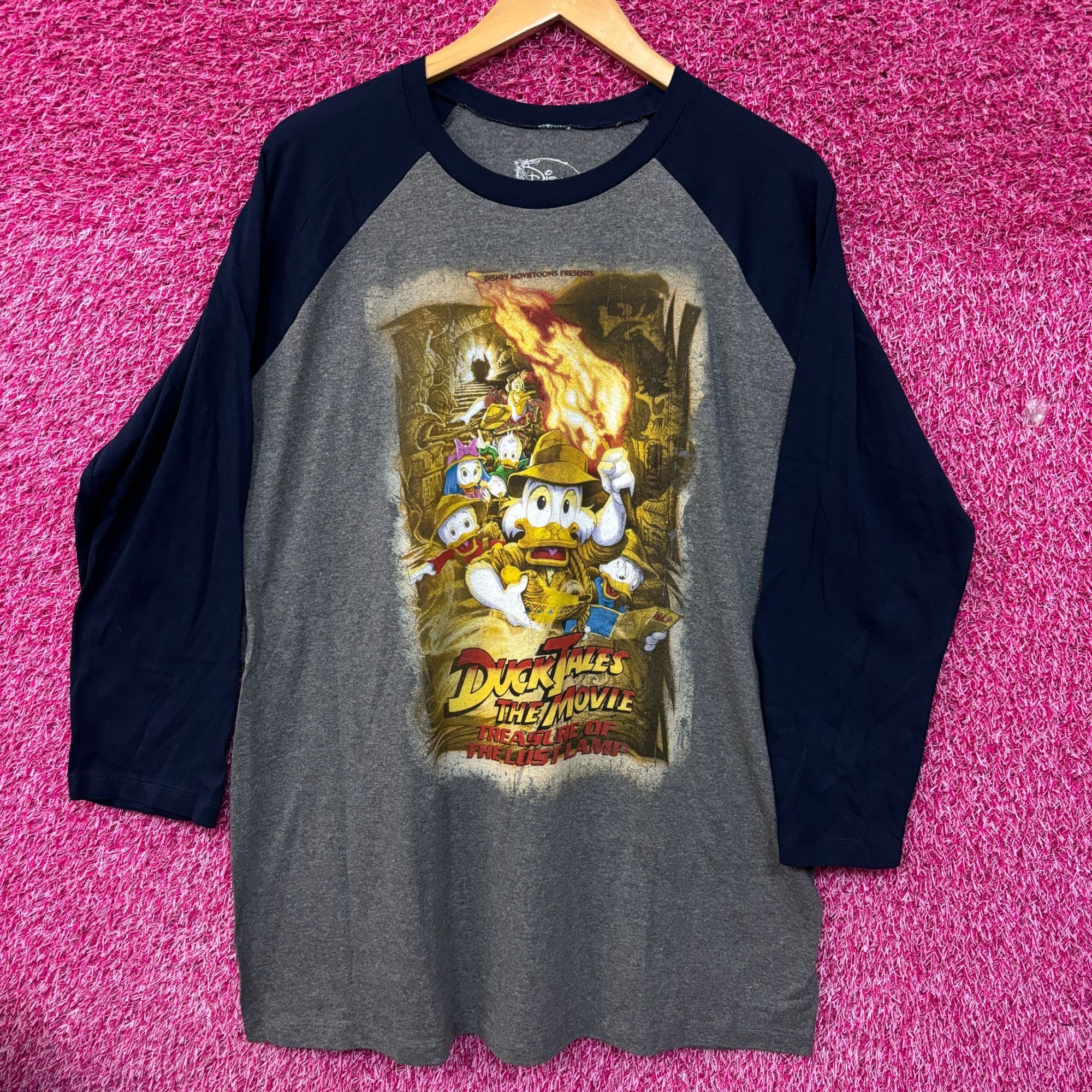 Disney Ducktales The Movie The Treasure of the Lost Lamp 3/4 Sleeve Size US XL / EU 56 / 4 - 1 Thumbnail