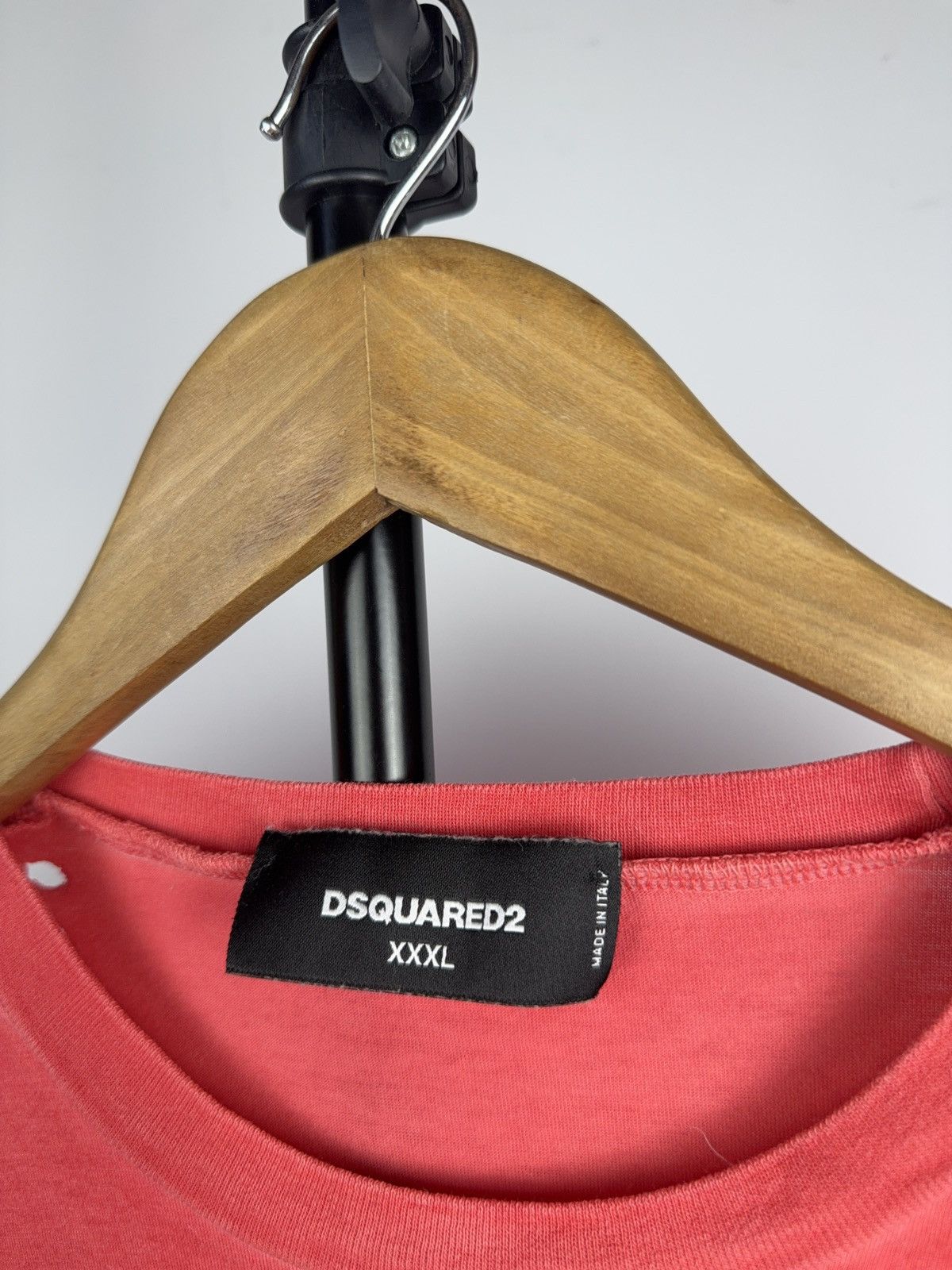 Dsquared2 Crazy ☄️ DSQUARED2 Distressed Logo T Shirt Made In Italy Size US XL / EU 56 / 4 - 3 Thumbnail