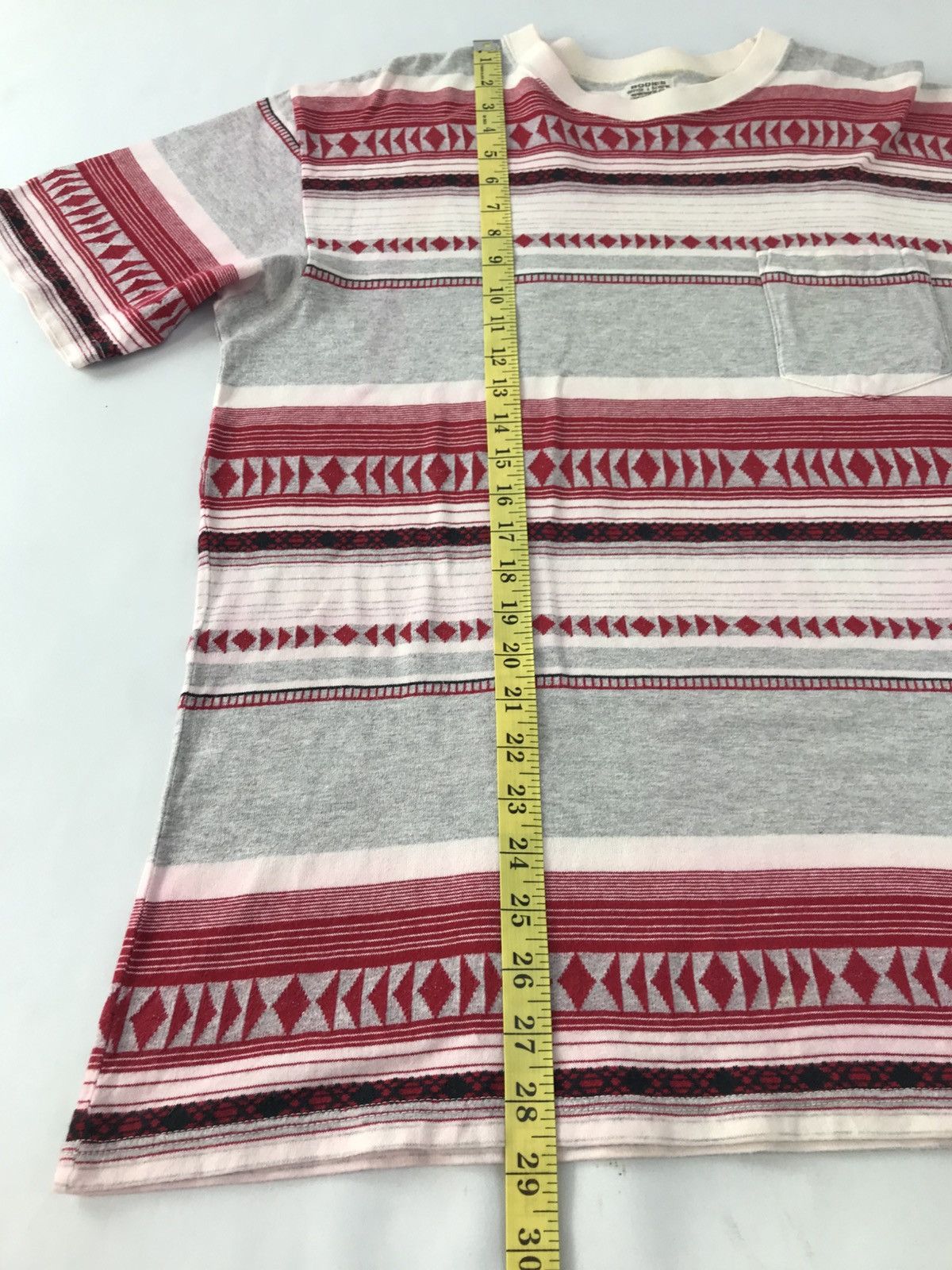 Warehouse 90s Bodies Warehouse Striped Navajo Printed Tee Size US L / EU 52-54 / 3 - 9 Thumbnail