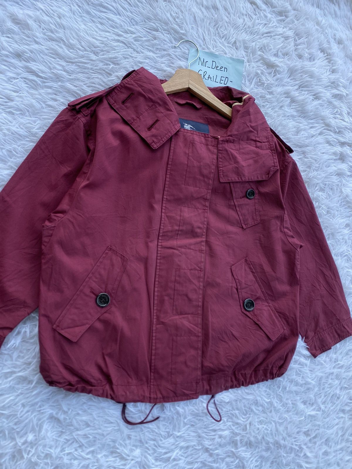 Burberry Rare Burberry Nylon Jacket/Windbreaker Size US M / EU 48-50 / 2 - 5 Thumbnail