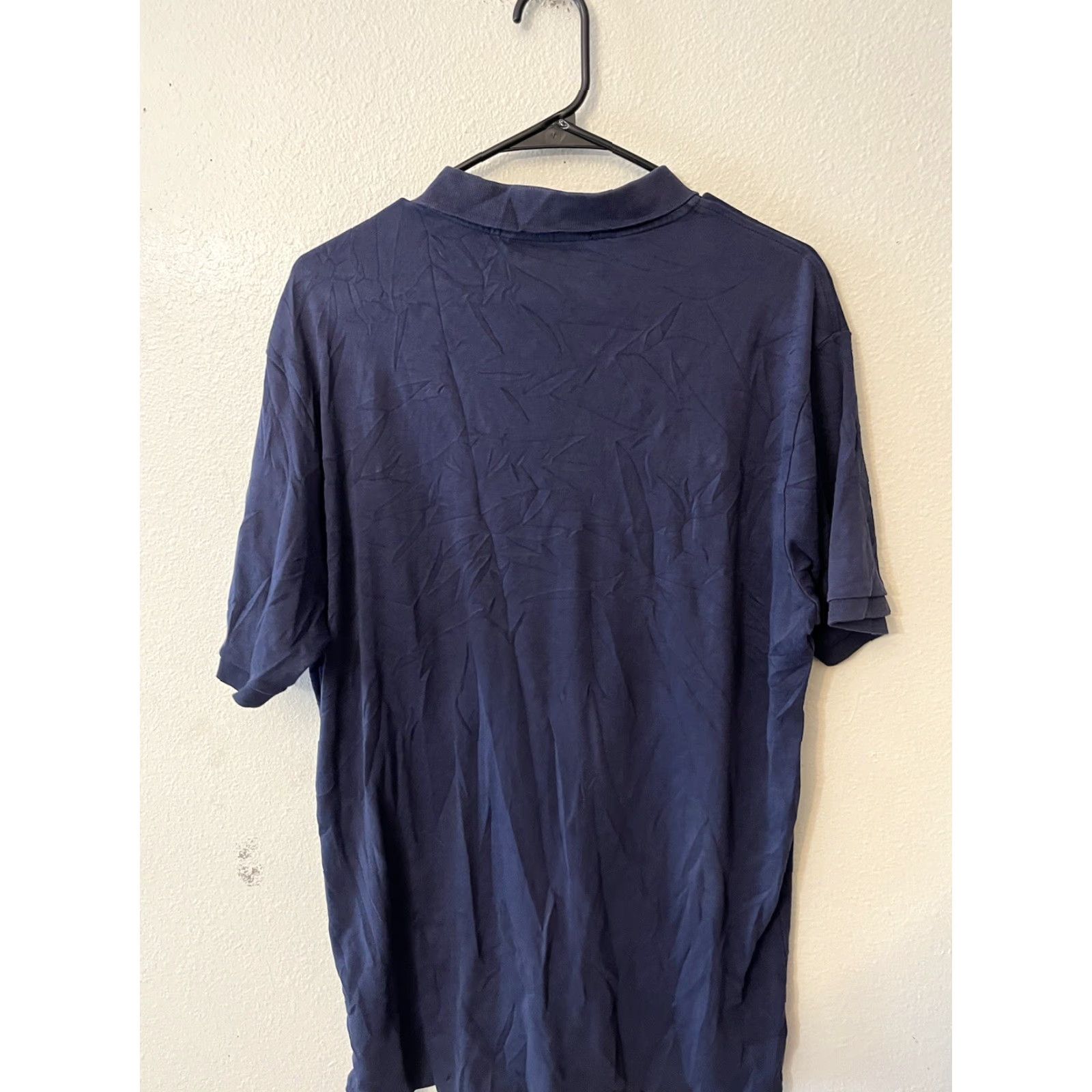 Vintage US Polo Assn Polo Shirt Navy Blue Short Sleeve Collared Size Large Men Regular 100% Cotton Logo Classic Fit Size US L / EU 52-54 / 3 - 2 Thumbnail