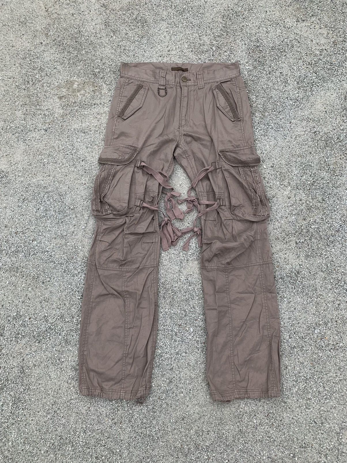 If Six Was Nine × Le Grande Bleu (L.G.B.) 💥Bondage💥Dack Dive Cargo Pants Size US 32 / EU 48 - 1 Thumbnail