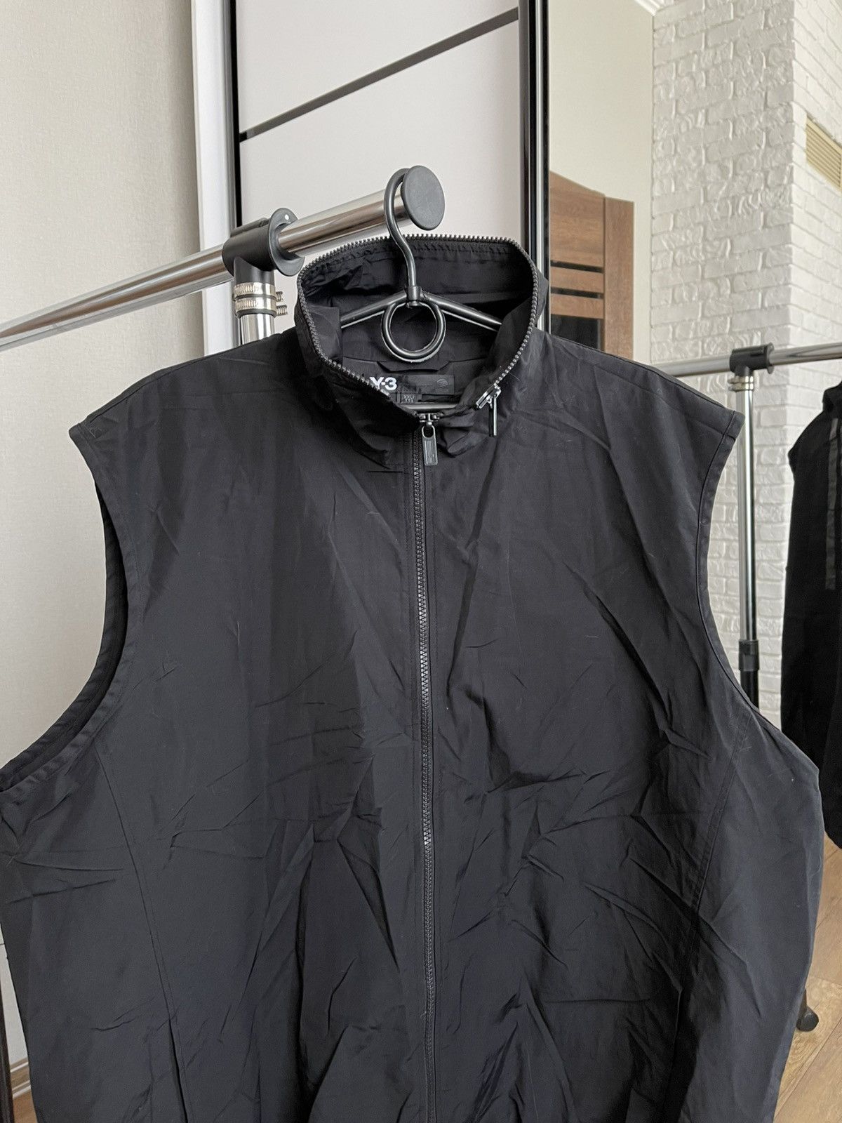 Adidas Y-3 Adidas Yohji Yamamoto Zip Vest Jacket Vintage Size US XXL / EU 58 / 5 - 7 Thumbnail
