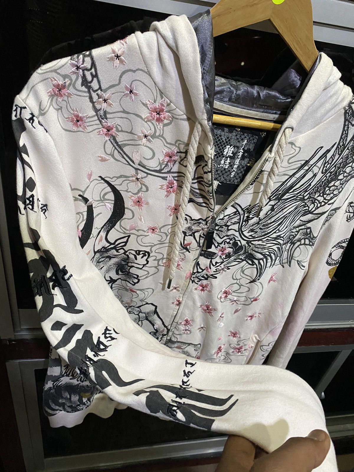 Dragonfly Japanese Dragon Graphic Hoodie Size US L / EU 52-54 / 3 - 5 Thumbnail