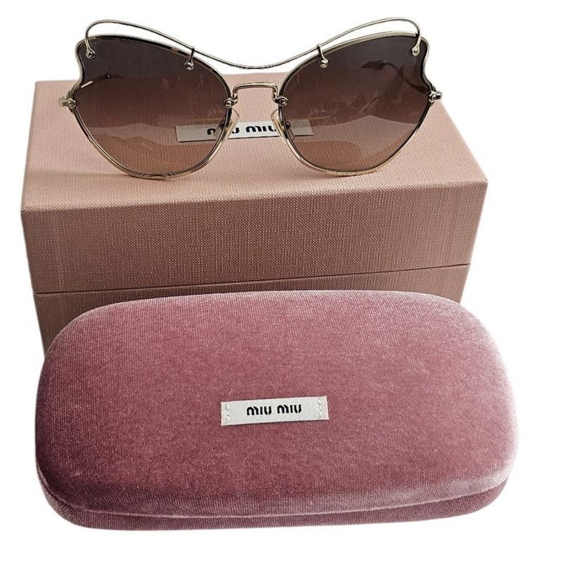 Miu Miu Miu Miu butterfly-style women's sunglasses Size ONE SIZE - 1 Thumbnail