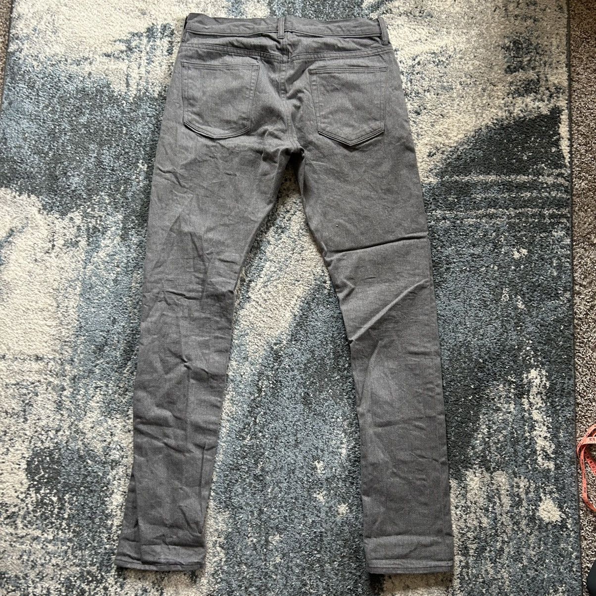 John Elliott John Elliot the Cast 2 hatched charcoal grey slim skinny Size US 31 - 6 Thumbnail