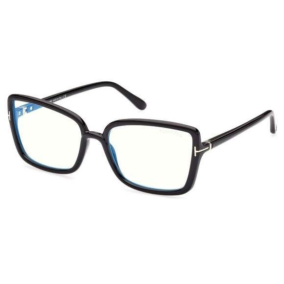 image of NWT Tom Ford Ft5813-B-001-56 56Mm Glasses in Black, Men's