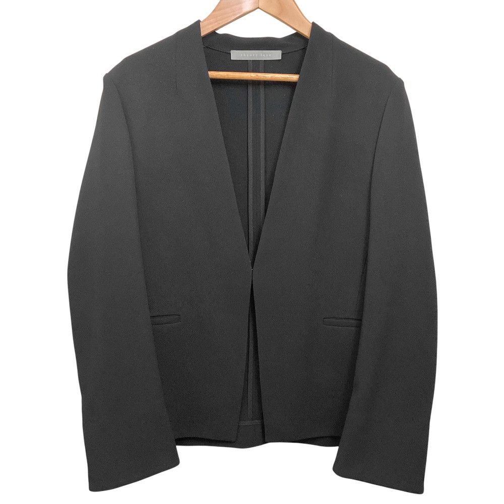 Theory Theory Theory luxe LUVE ELIA2 Collarless Jacket Textile Outerwear LUVE ELIA2 DUTY FREE for USA Size ONE SIZE - 1 Thumbnail