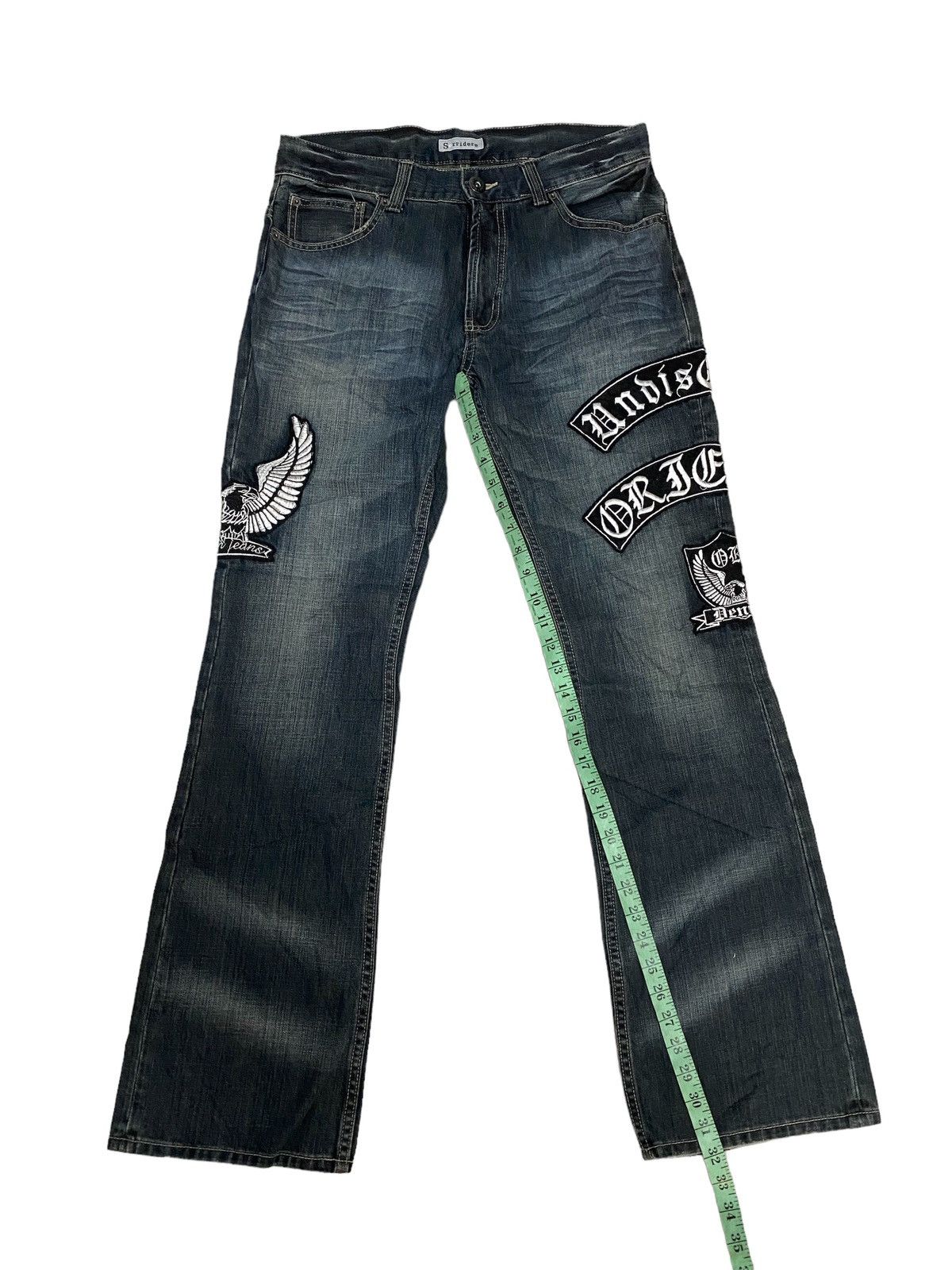 Japanese Brand × Vintage Offer‼️Vintage Sorridere Japanese Distress Denim Jeans Size US 33 - 15 Thumbnail