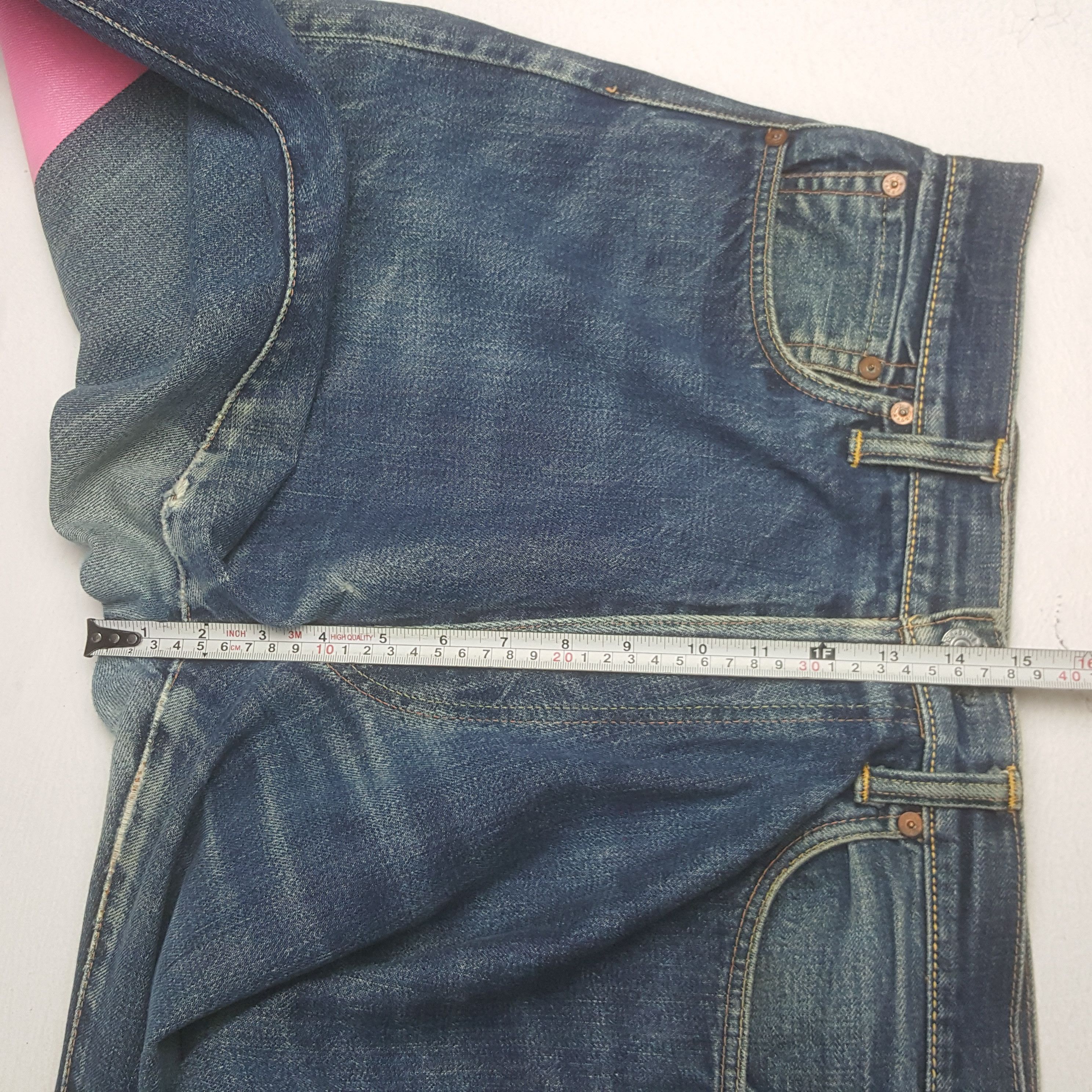Evisu × Japanese Brand × Vintage Vintage Evisu Japanese Brand Daicock Custom Art Denim Jeans Size US 32 / EU 48 - 10 Thumbnail