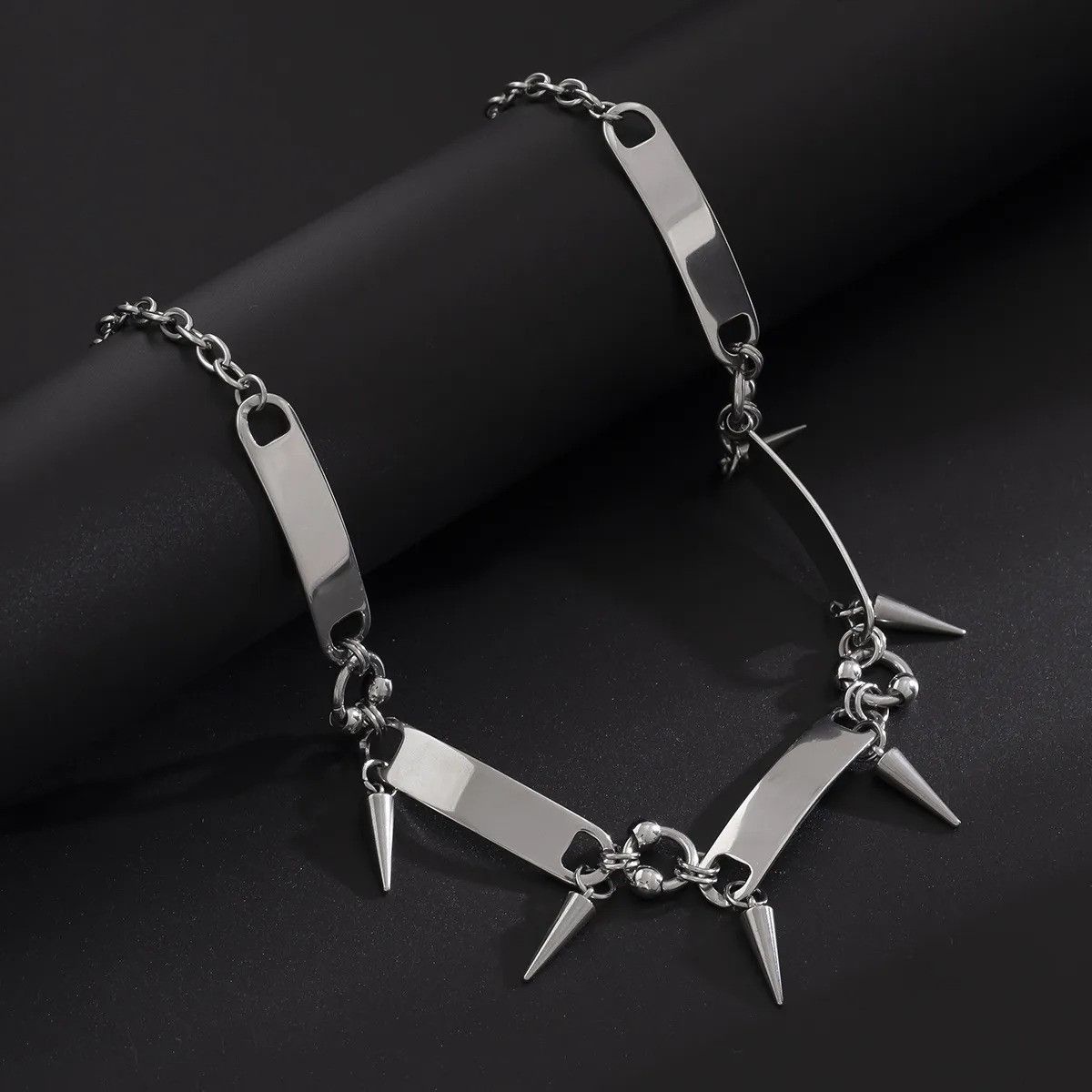 Vintage Titanium Steel Rivet Necklace Size ONE SIZE - 4 Thumbnail