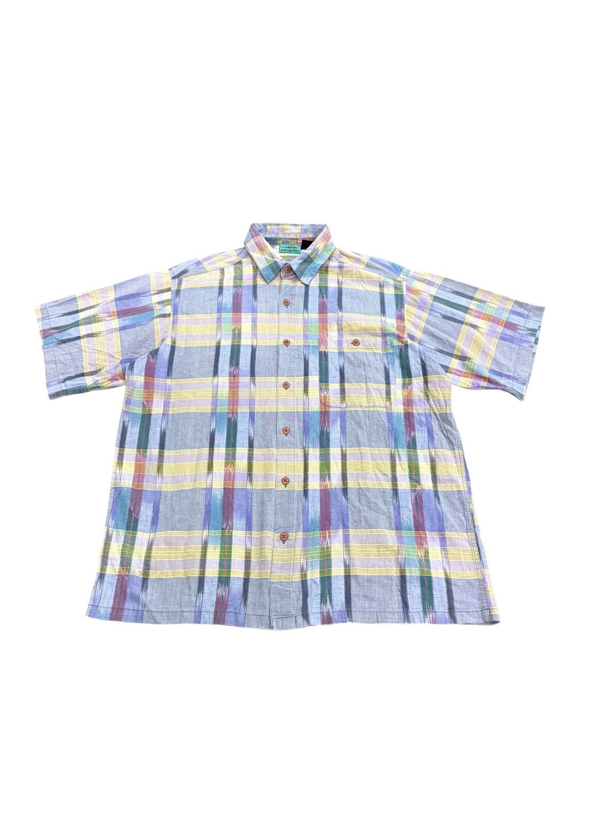 Patagonia RARE VINTAGE PATAGONIA A/C MADRAS SHIRT Size US L / EU 52-54 / 3 - 4 Thumbnail
