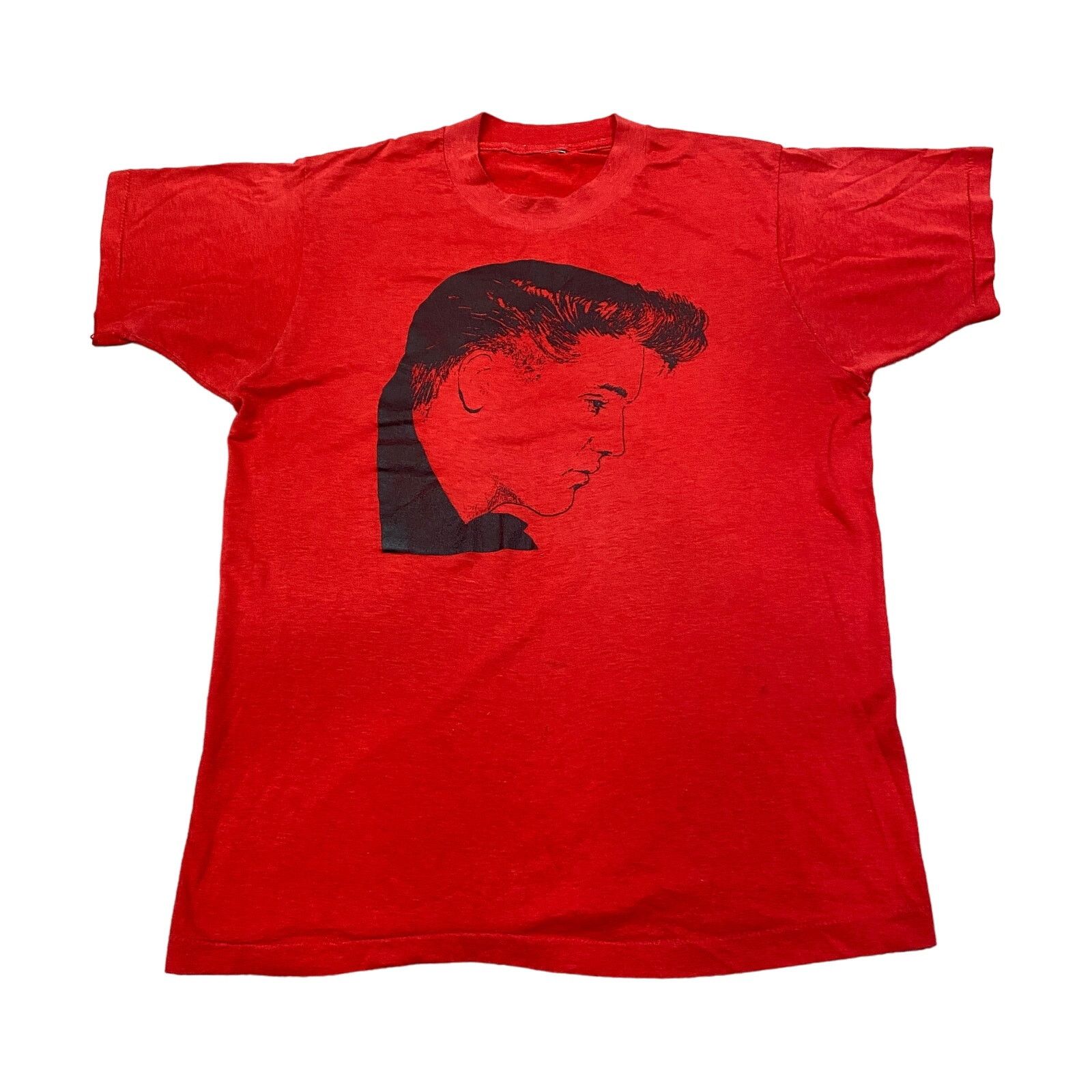 Vintage Rare VTG 70s 80s Elvis Presley Profile Single Stitch Shirt M Size US M / EU 48-50 / 2 - 1 Thumbnail