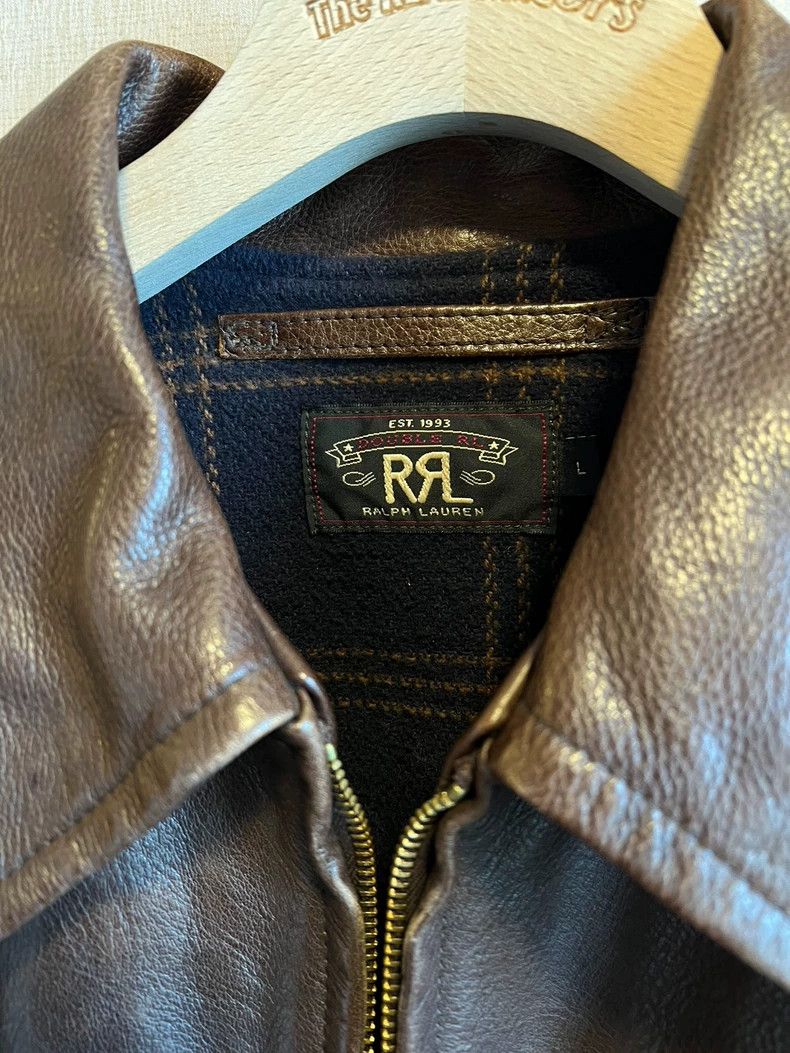 RRL Ralph Lauren RRL Ralph Lauren Leather jacket jacket Size US L / EU 52-54 / 3 - 2 Thumbnail