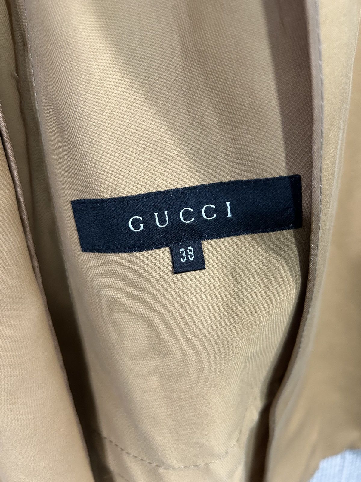 Gucci Vintage gucci trenchcoat big pocket Size XS / US 0-2 / IT 36-38 - 8 Thumbnail