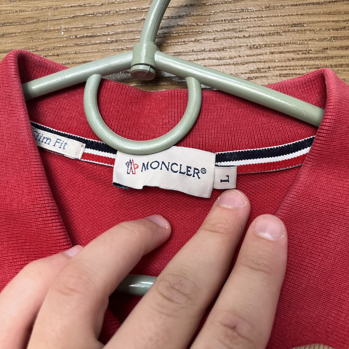 Moncler Moncler Polo T-Shirt Size US L / EU 52-54 / 3 - 6 Thumbnail