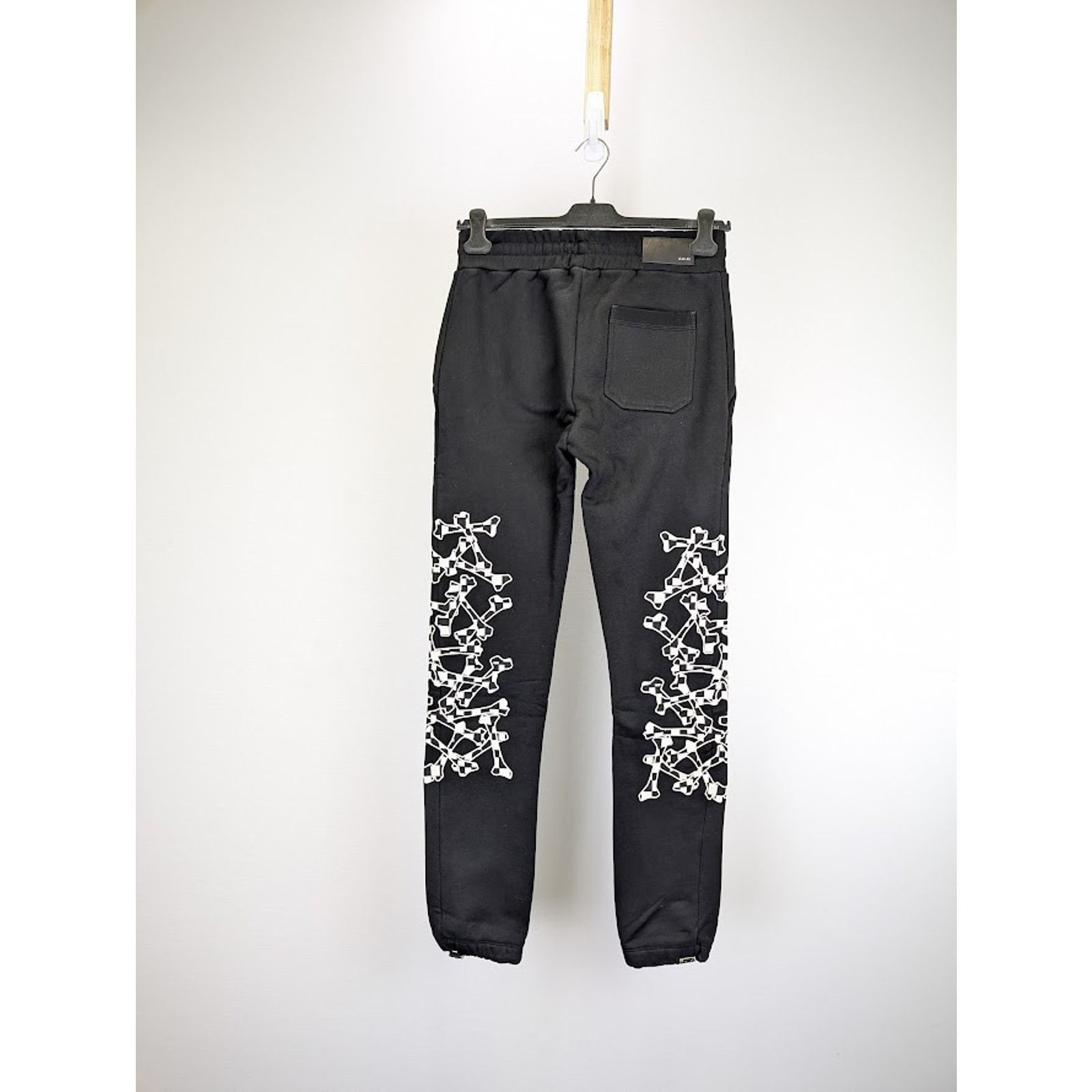 Amiri o1rshd1 Checkered Bones Sweatpants in Black Size US 36 / EU 52 - 14 Thumbnail