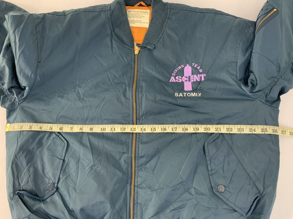 Vintage 90s USAF Flyer’s Man Intermediate Bomber Aviator Jacket Size US L / EU 52-54 / 3 - 12 Thumbnail