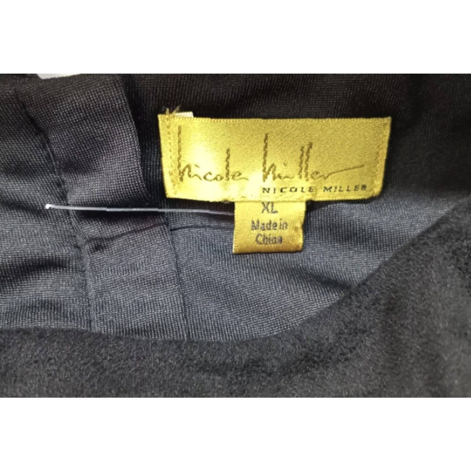 Nicole Miller Nicole Miller Designer Black Sleeveless Sheath Midi Dress NEW Womens Size XL Size XL / US 12-14 / IT 48-50 - 5 Thumbnail