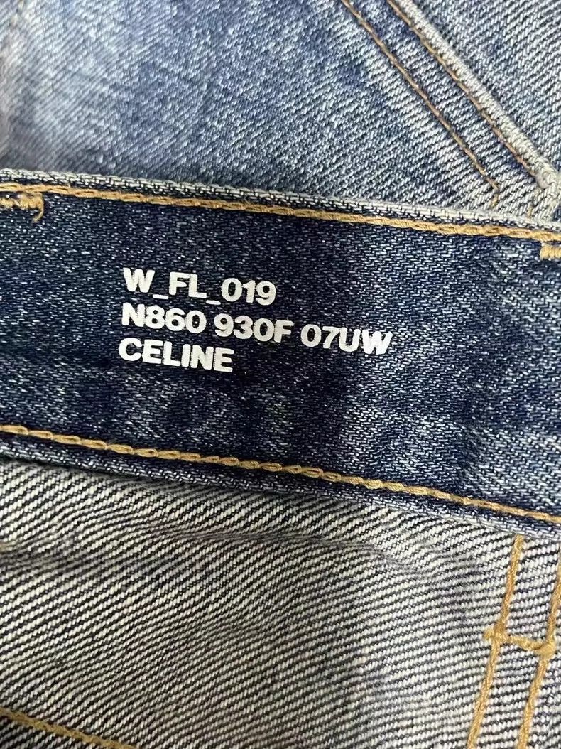 Celine Celine Chain Detail Denim Pants Size 26 27 Size US 26 / EU 42 - 5 Thumbnail
