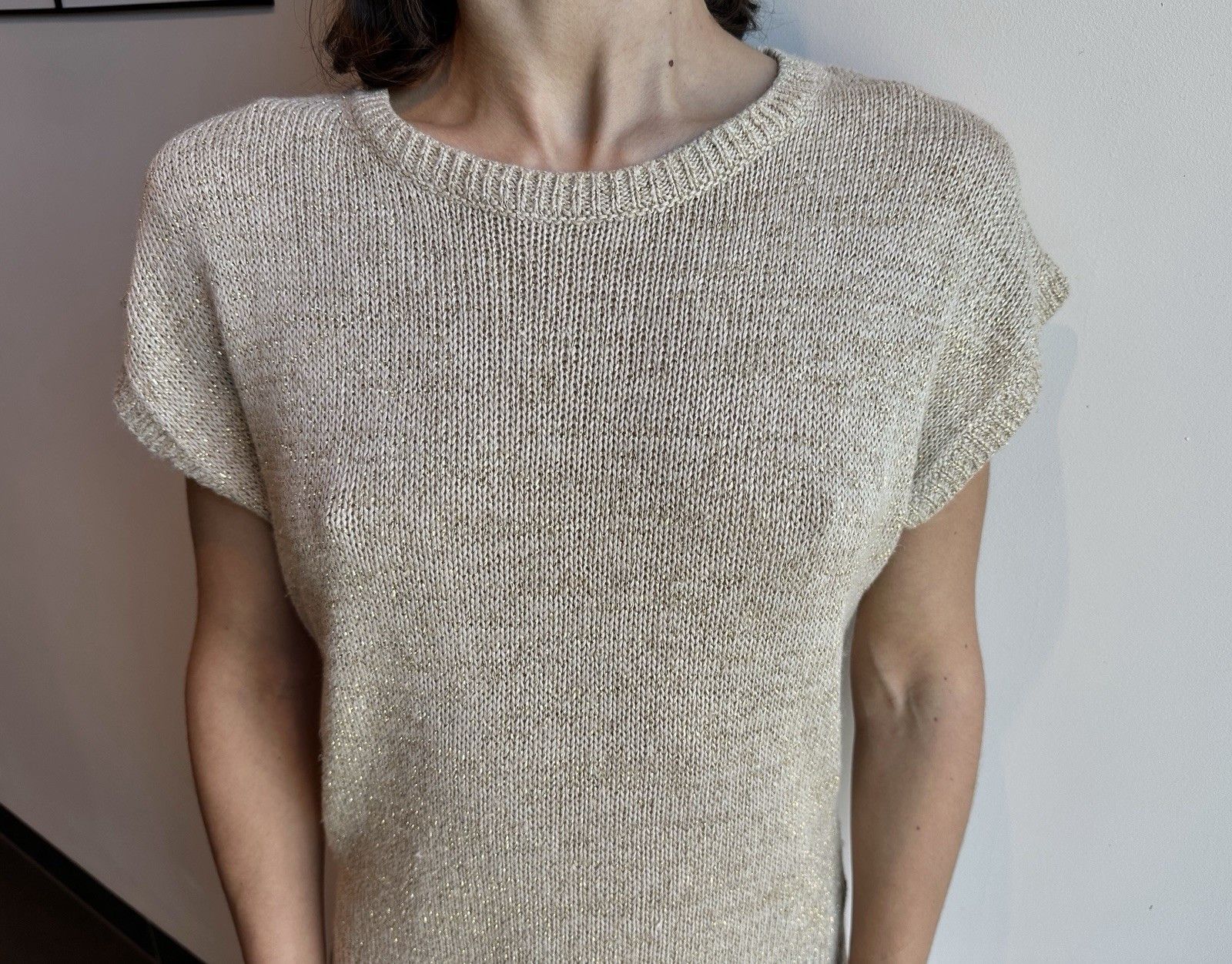 Dolce & Gabbana D&G Dolce&Gabbana Viscose Linen Knit Top Sweater Size L Size L / US 10 / IT 46 - 7 Thumbnail