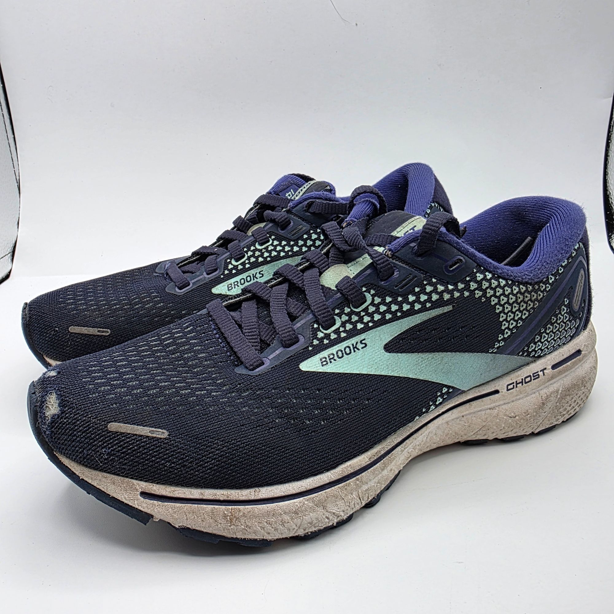 Brooks Brooks Ghost 14 Womens Size 7 Blue Purple Shoes Athletic Run Size US 7 / IT 37 - 4 Thumbnail