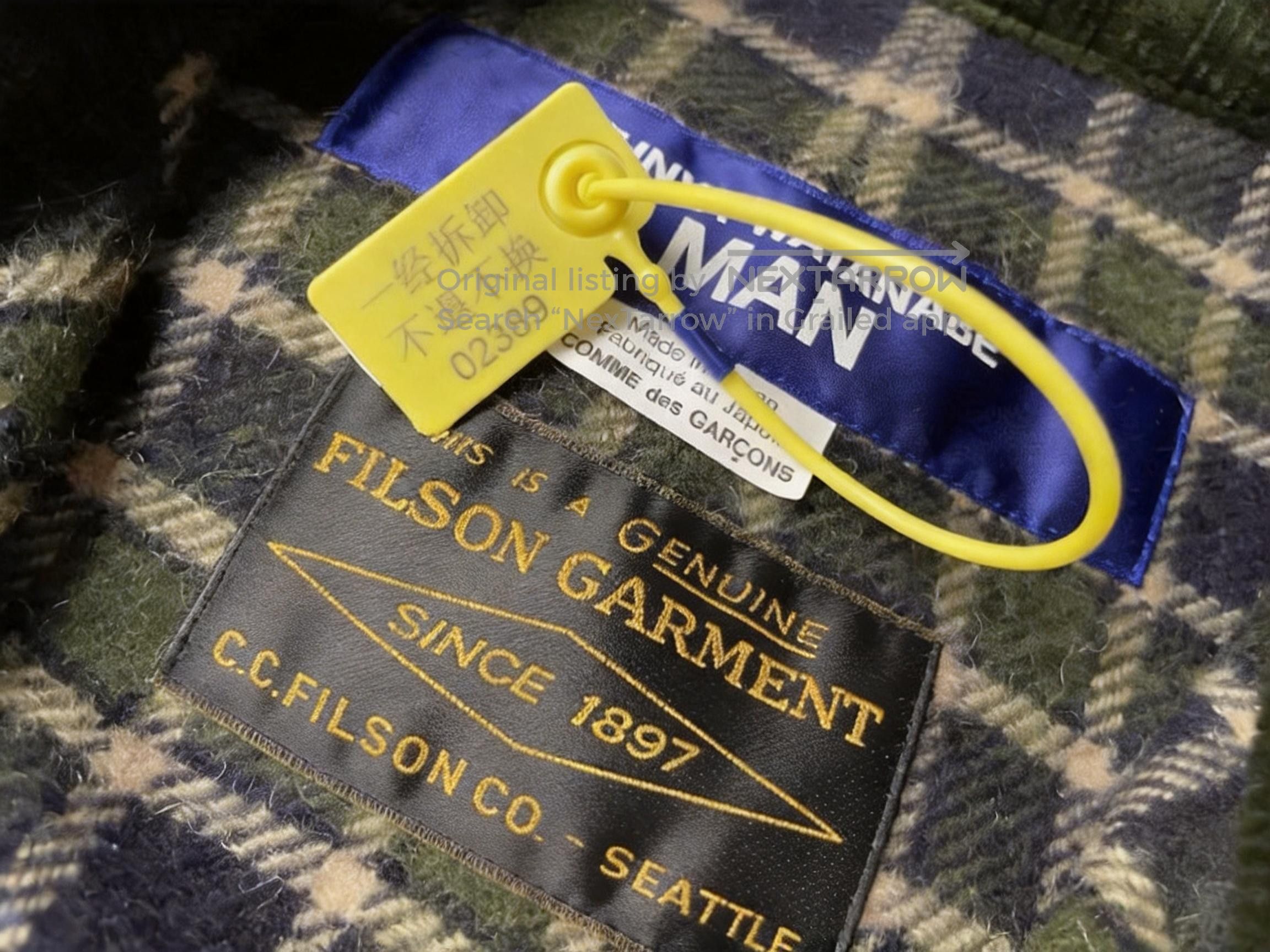 Junya Watanabe Sz M Junya Watanabe x Filson Check 25AW Pockets Jacket. Size US M / EU 48-50 / 2 - 6 Thumbnail