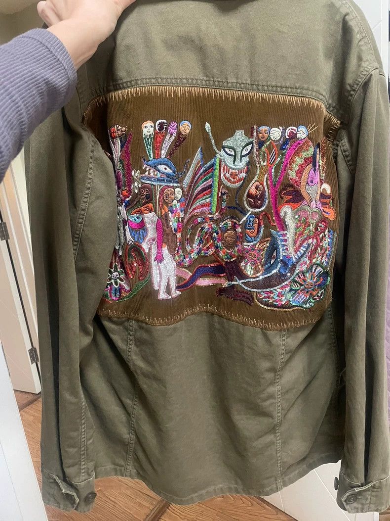 Saint Laurent Paris 15ss embroidered sequin jacket-2506