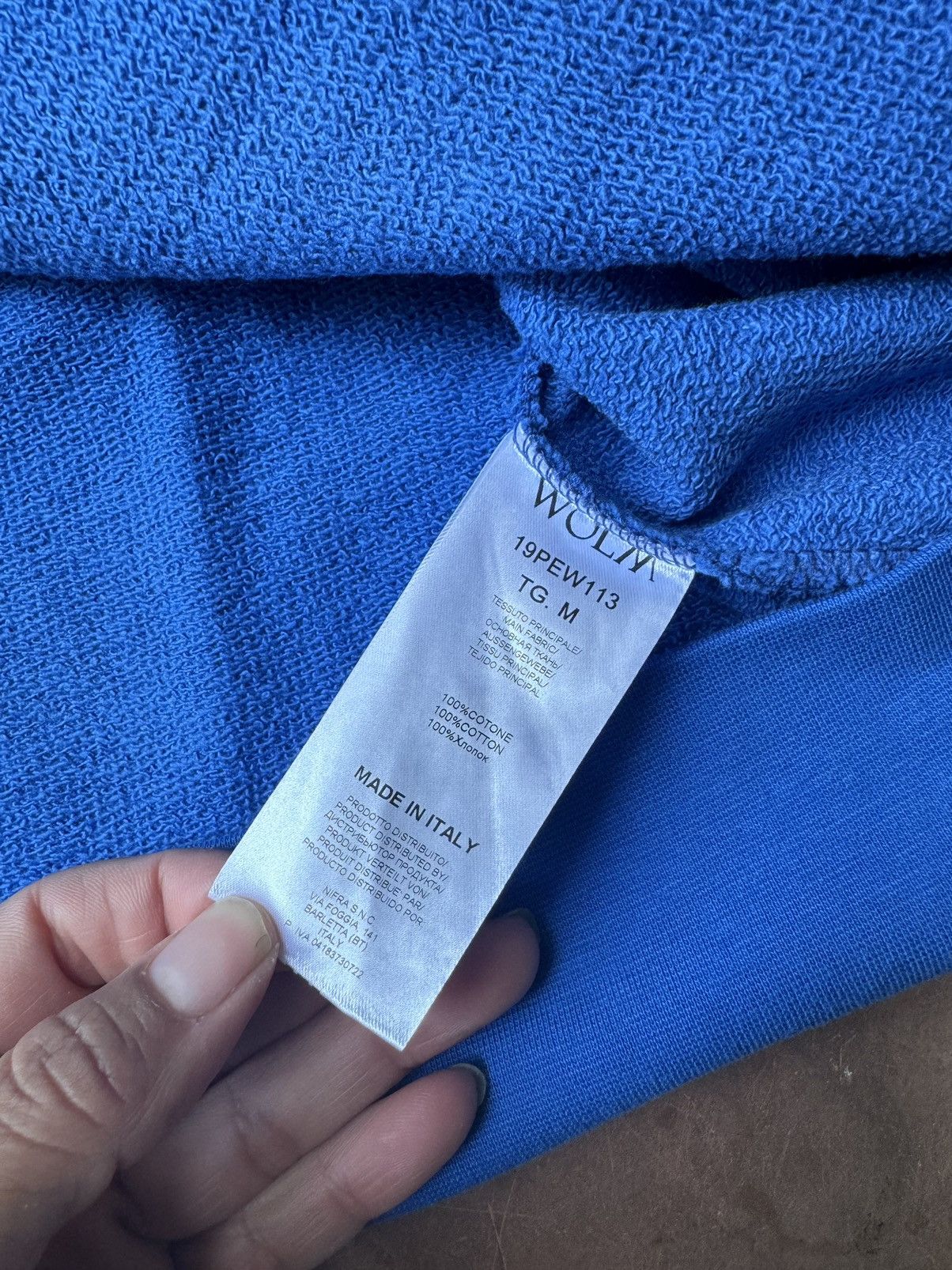 Other Rare Italian Made XL Streetwear Hoodie by WOLM Size US XL / EU 56 / 4 - 7 Thumbnail