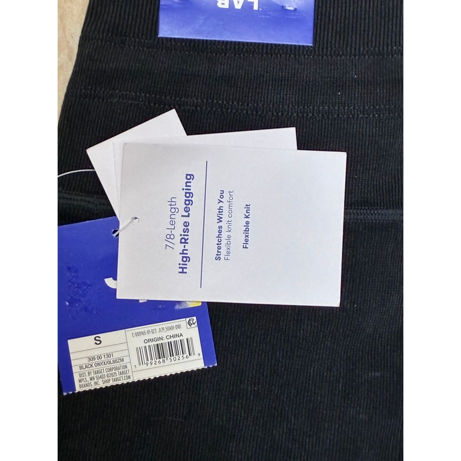 The Unbranded Brand Lab Joy Women’s 7/8 Length High Rise Leggings Sz Small Black Size 28" / US 6 / IT 42 - 5 Thumbnail