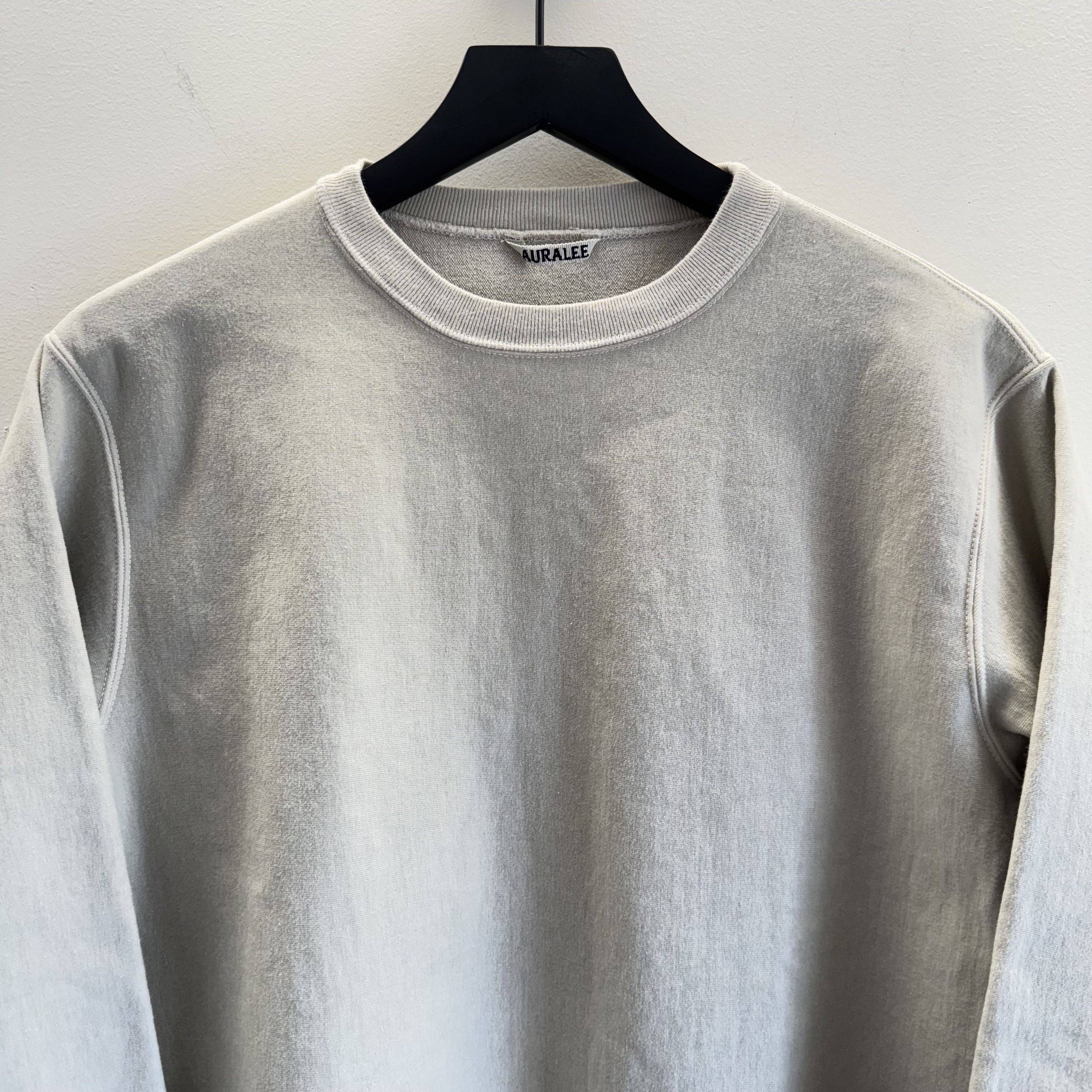 Auralee Auralee Raw Hem Sweatshirt Size S / US 4 / IT 40 - 3 Thumbnail