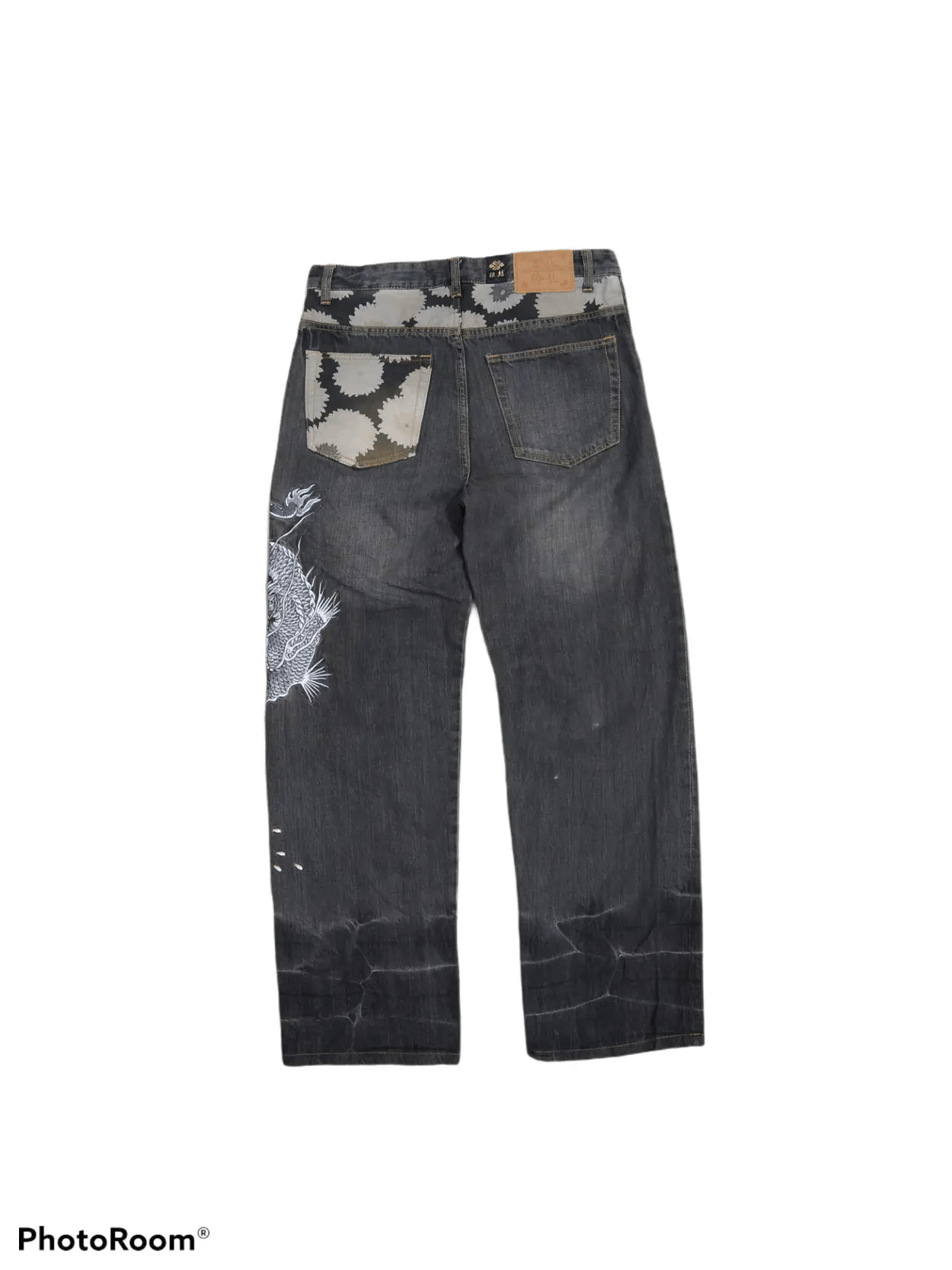 Japanese Brand DiSTRESSED YAKUZA GANG JAPANESE DOMESTIC Size US 32 / EU 48 - 2 Thumbnail