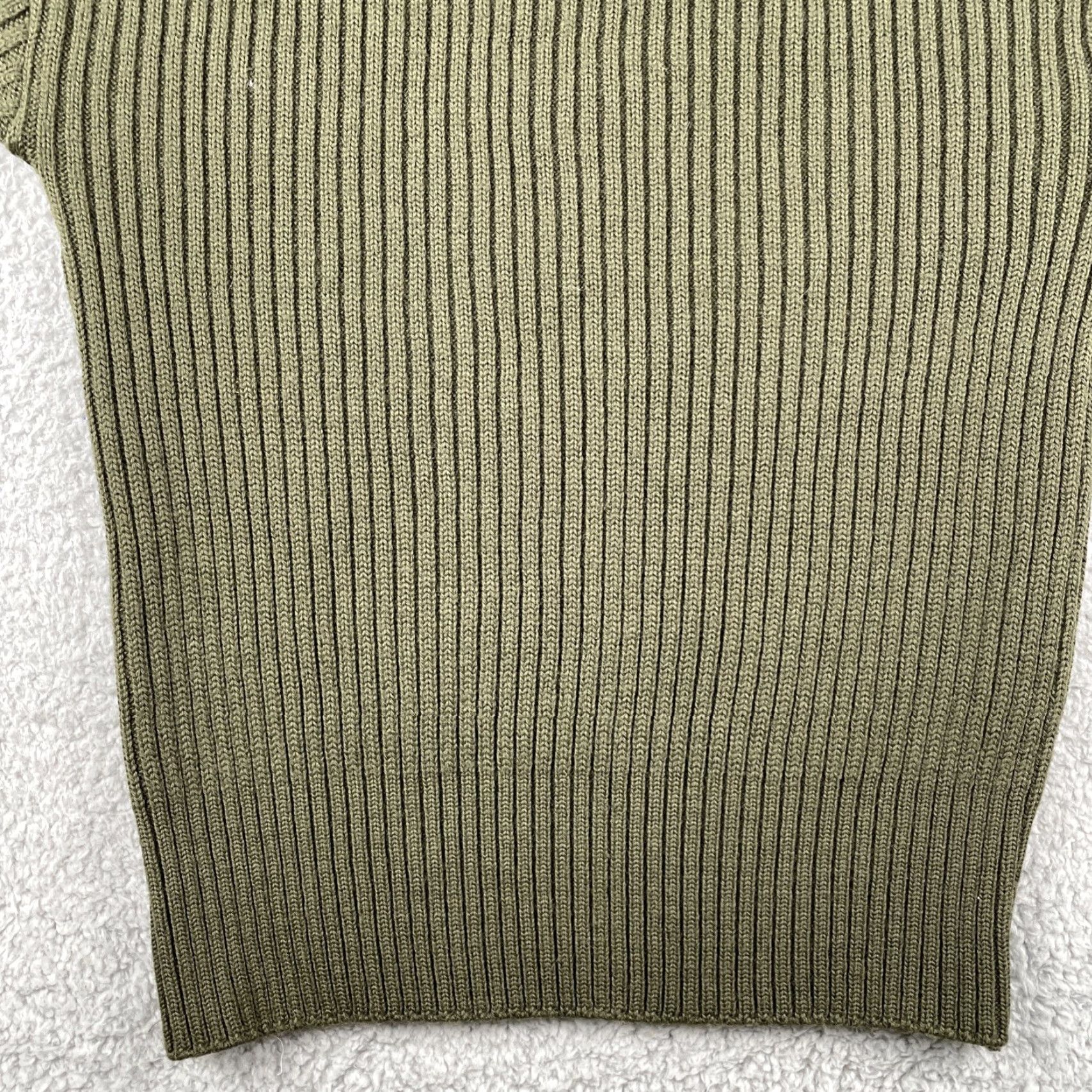 Vintage VINTAGE DSCP Valor Collection 100% Wool Sweater Size L USA Army Green Crew Neck Long Sleeve Pullover Mens Size US L / EU 52-54 / 3 - 3 Thumbnail