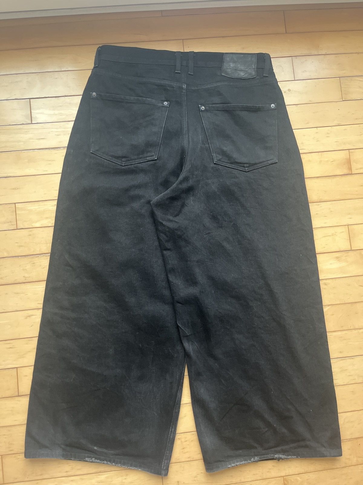 K-Two Studios Ktwo studios 14.5oz slub heavy denim loose Size US 34 / EU 50 - 3 Thumbnail