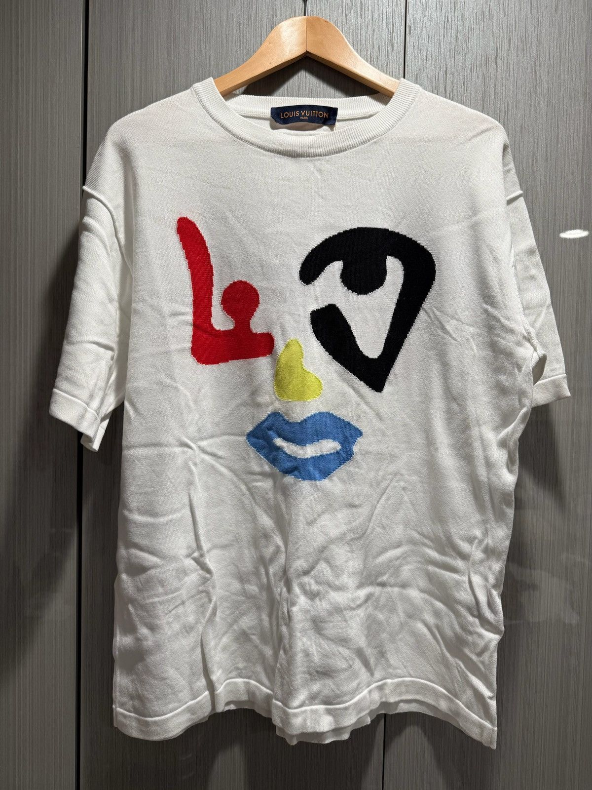 Louis Vuitton Louis Vuitton Painter Face Knit Shirt Size US XL / EU 56 / 4 - 1 Thumbnail