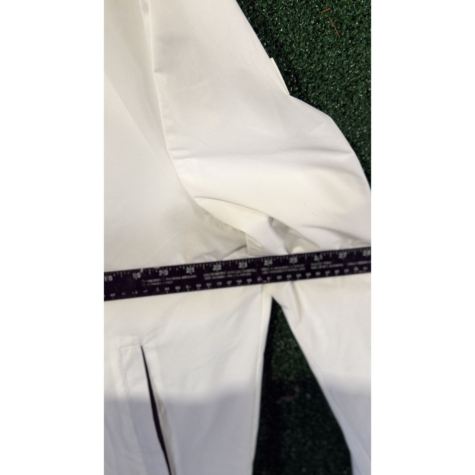 Calvin Klein Calvin Klein Men’s White Full Zip Windbreaker Jacket Size L Size US L / EU 52-54 / 3 - 6 Thumbnail