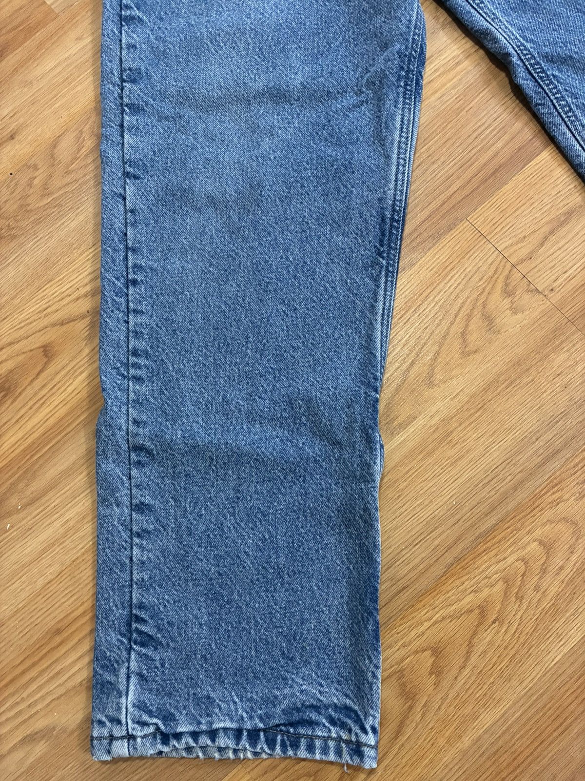 Carhartt 34x30 - Vintage Carhartt Flannel Lined Denim Jeans B21-DST Size US 34 / EU 50 - 5 Thumbnail