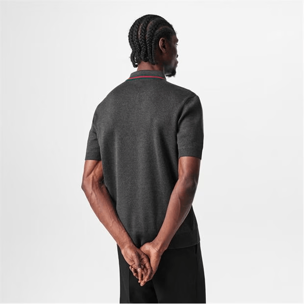 Gucci Web Knit Polo Shirt Size US L / EU 52-54 / 3 - 4 Thumbnail