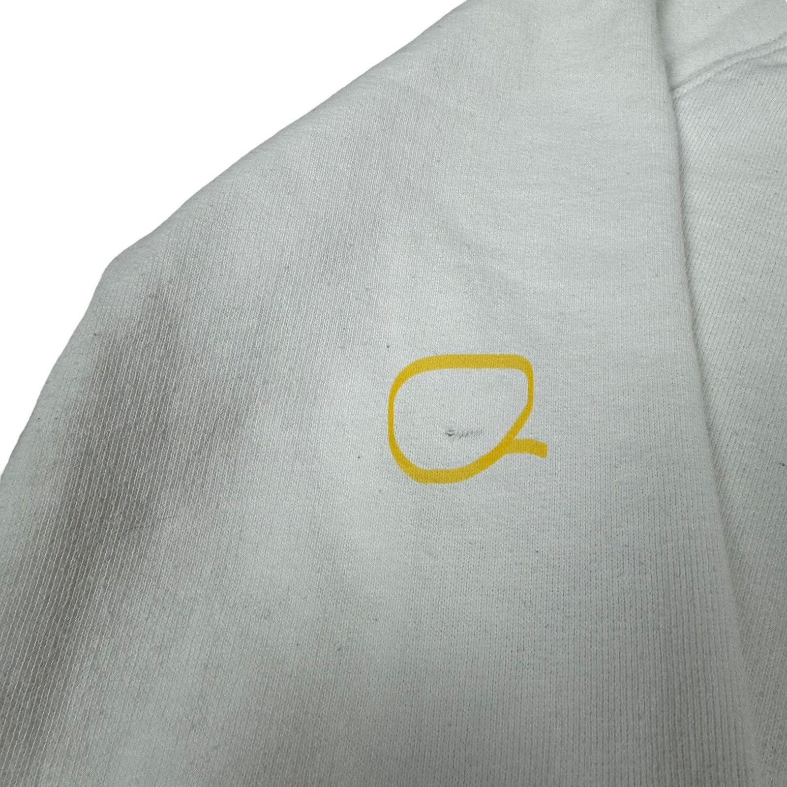 Acne Studios Acne Studios Mens White Cotton Crew Neck Pullover Sweatshirt Size US S / EU 44-46 / 1 - 8 Thumbnail