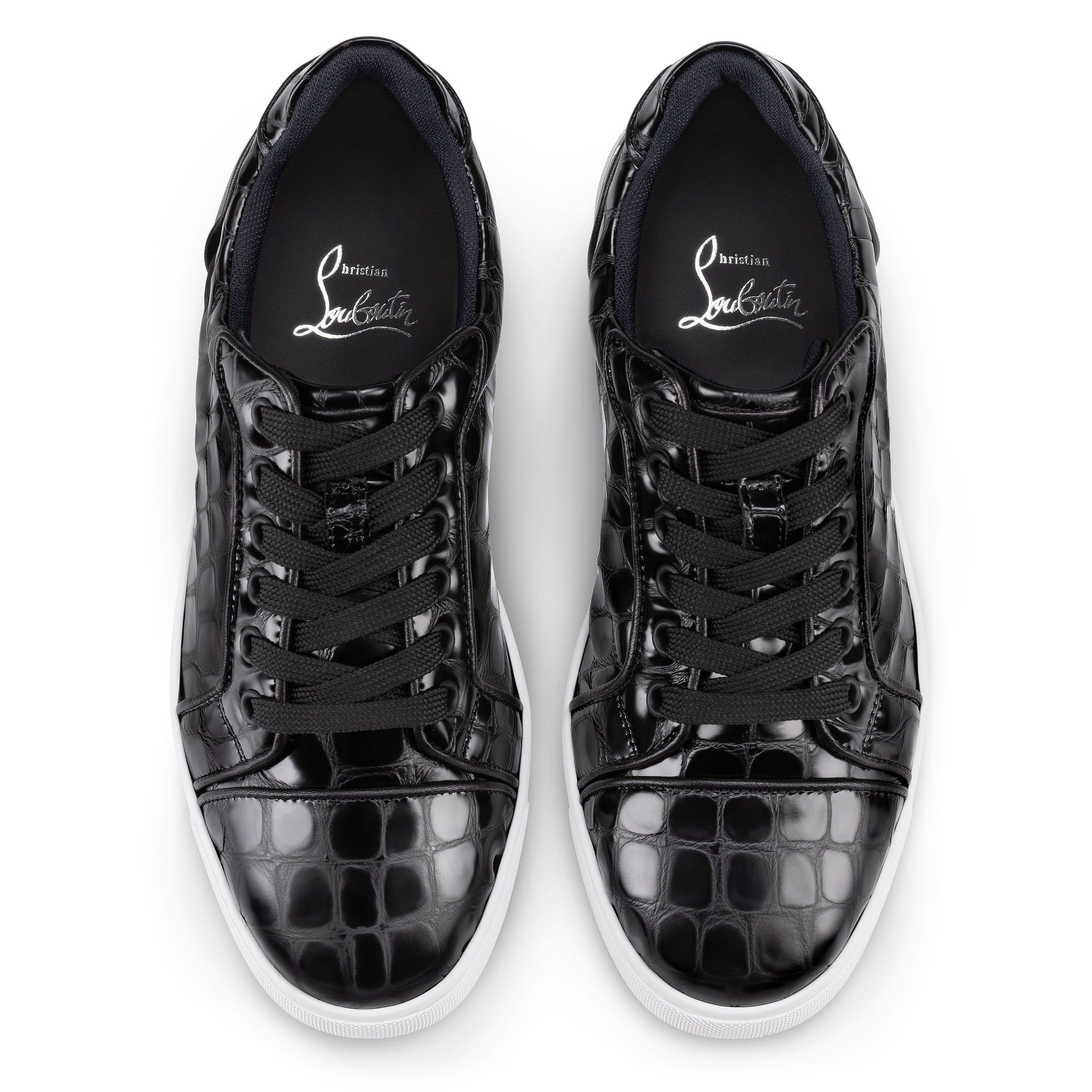 Christian Louboutin o1w1db10725 Sneakers in Black Size US 11.5 / IT 41.5 - 4 Thumbnail