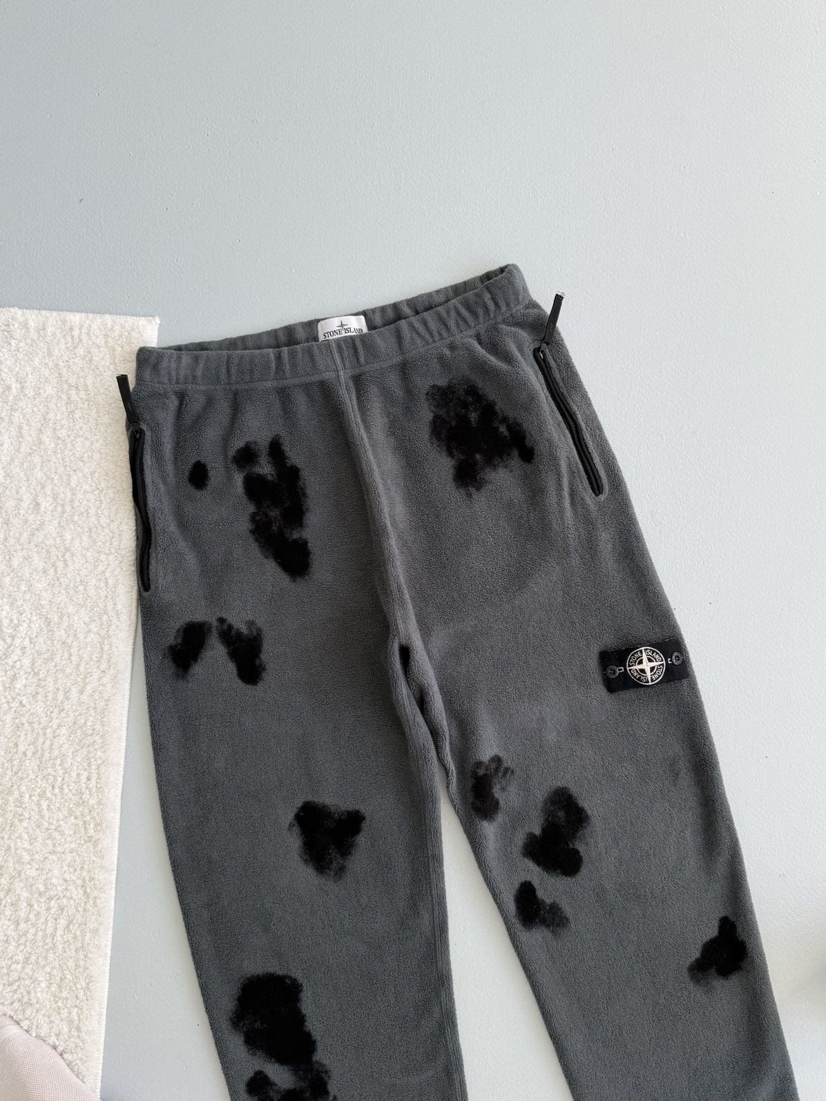Stone Island Stone Island Fleece Tie-Dye Sweatpants Rare Patch Size US 36 / EU 52 - 7 Thumbnail