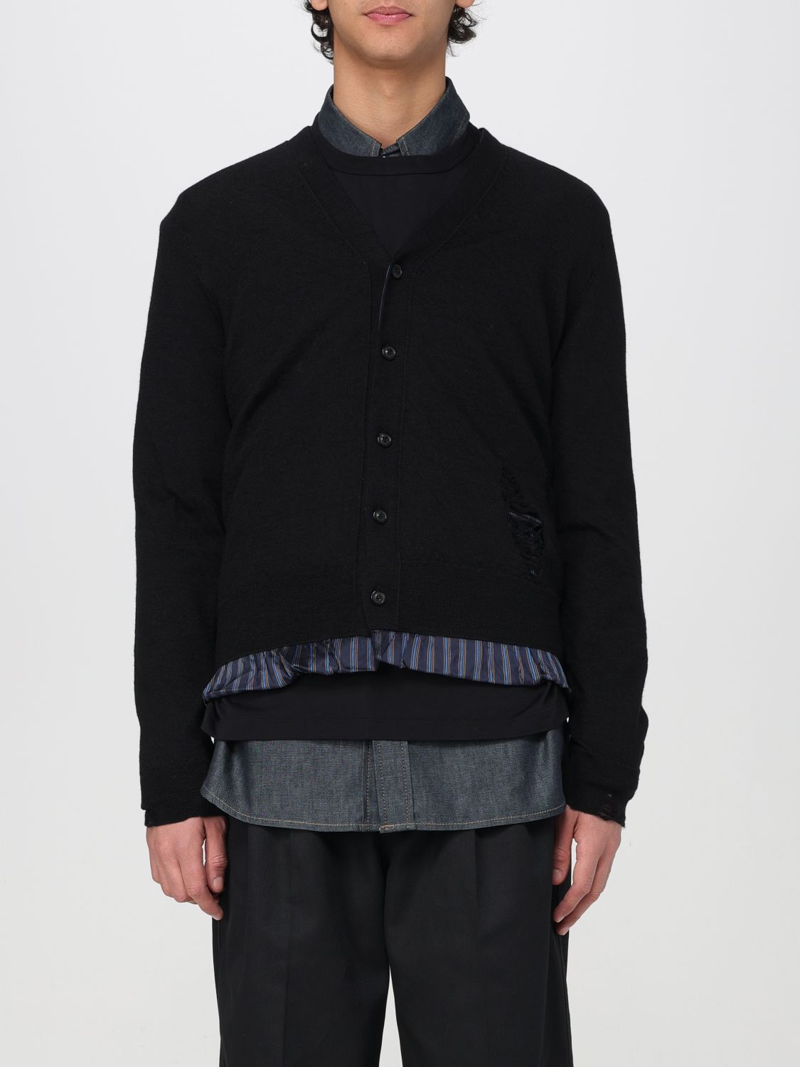 Image of Maison Margiela Cardigan Men Grey (Size XL)