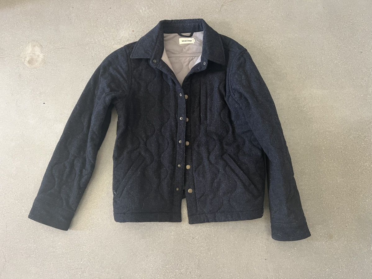 Taylor Stitch Wilton Jacket Navy Birdseye Size 38 Size US M / EU 48-50 / 2 - 1 Thumbnail