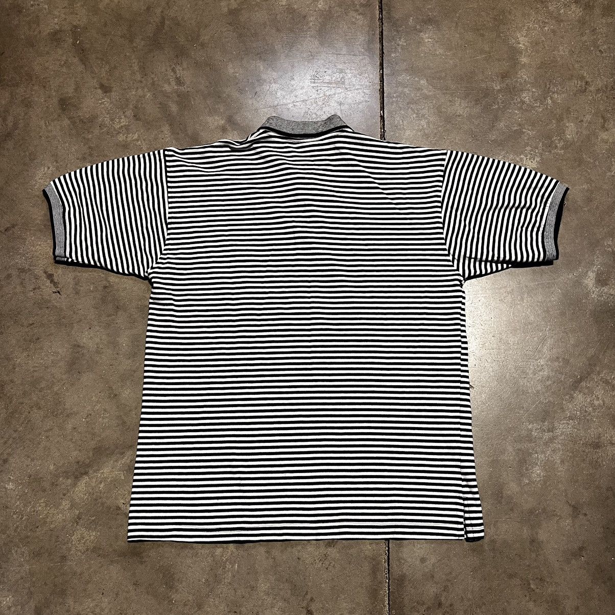 Coca Cola Vintage Coca Cola Striped Polo Shirt Logo Promo Soda Rugby Size US L / EU 52-54 / 3 - 6 Thumbnail