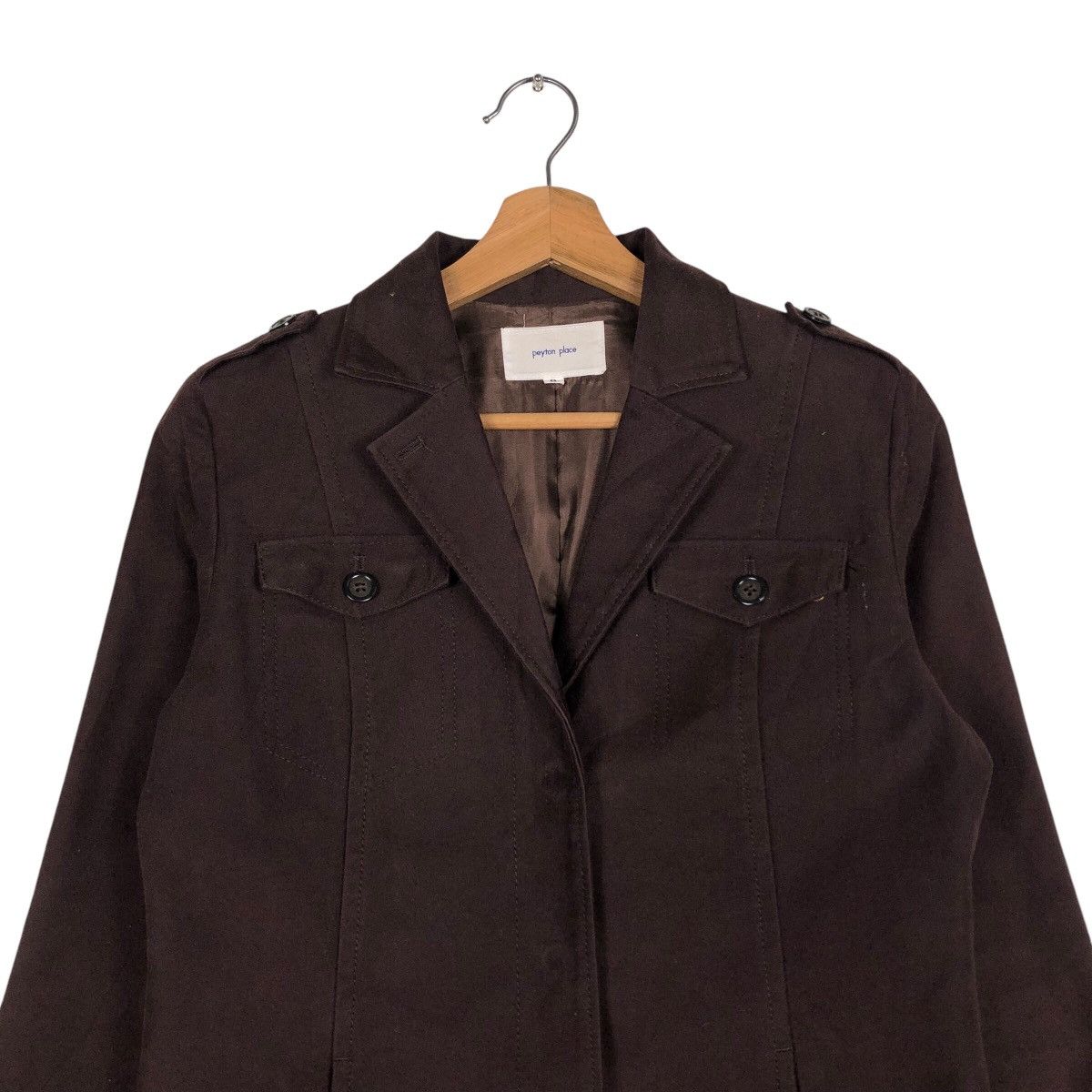 Japanese Brand 📌Cropped Biker Coats Peyton Place Japan Size US M / EU 48-50 / 2 - 4 Thumbnail