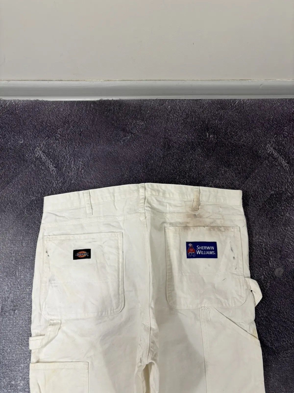 Dickies × Vintage Vintage Dickies American Hype White Skate Baggy Cargo Pants Size US 38 / EU 54 - 5 Thumbnail